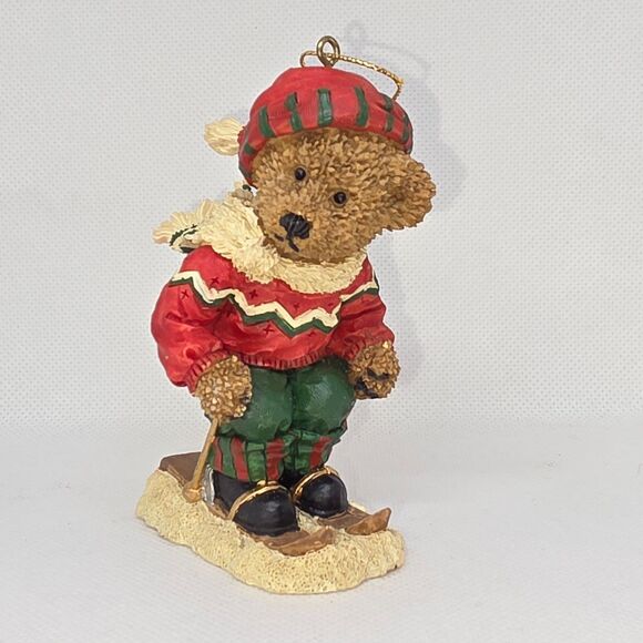 Traditions Collectable Bear Ornaments Lot of 8 Christmas Holiday Bears - Picture 5 of 16